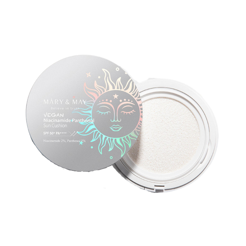 Mary&May - Vegan Niacinamide Panthenol Sun Cushion SPF50+ PA++++