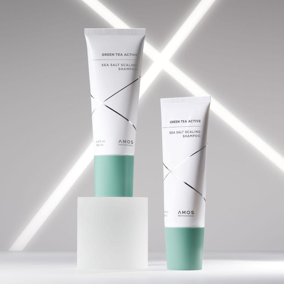 Amos Professional - Green Tea Active Sea Salt Scaling Shampoo