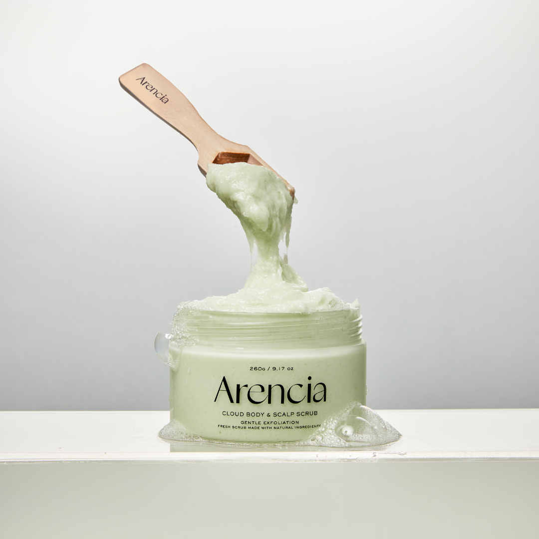 Arencia - Fresh Cloud Body & Scalp Scrub Geranium & Primrose