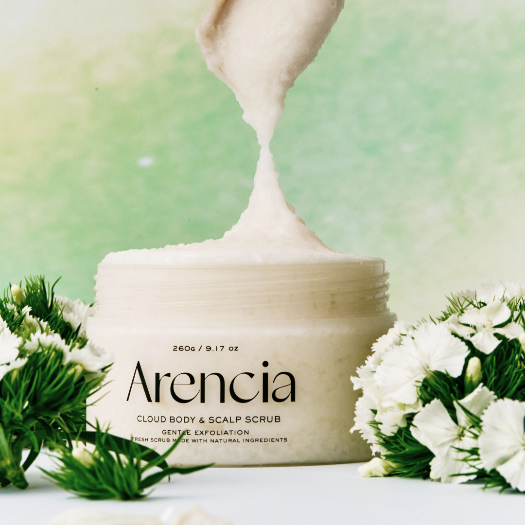 Arencia - Fresh Cloud Body & Scalp Scrub White Tea & Neroli