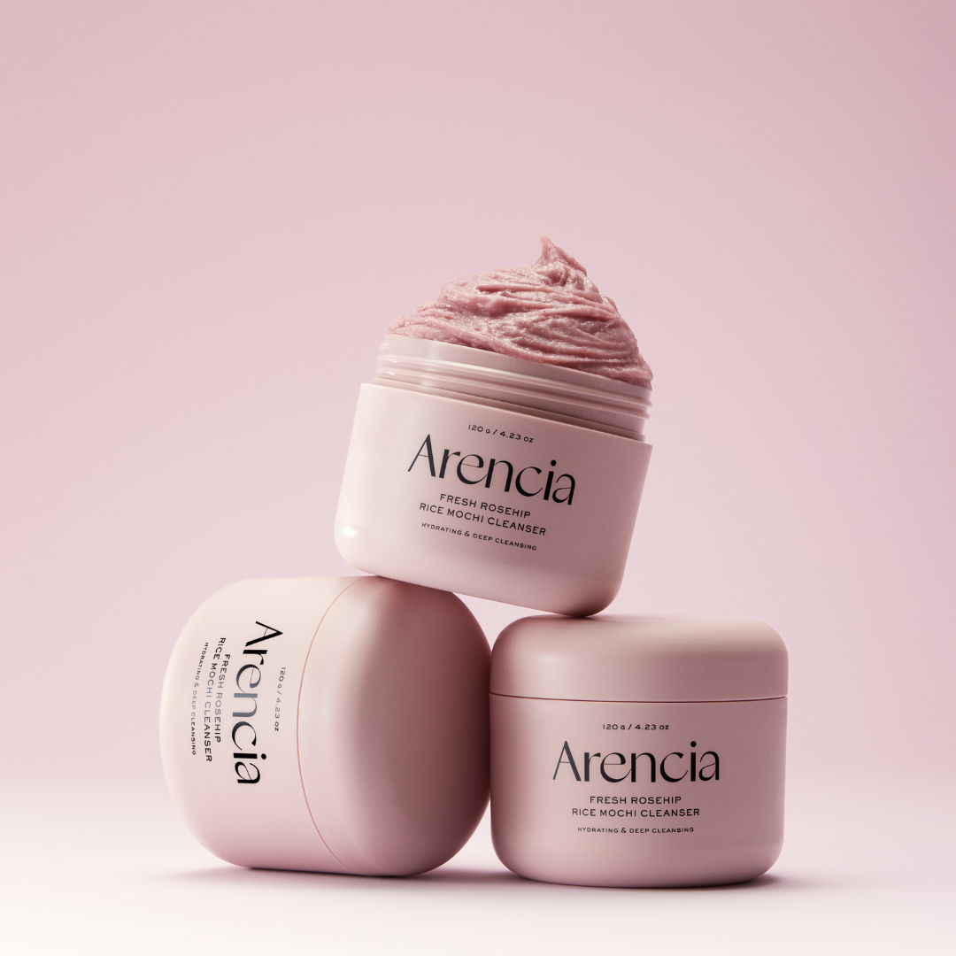 Arencia - Fresh Rosehip Rice Mochi Cleanser