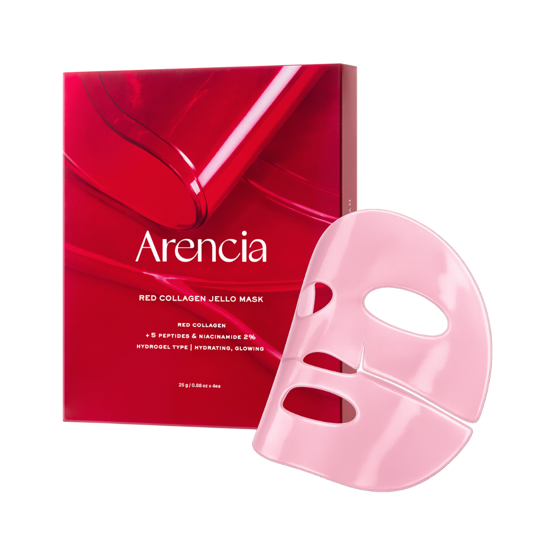 Arencia - Red Collagen Jello Mask (4 pcs.)