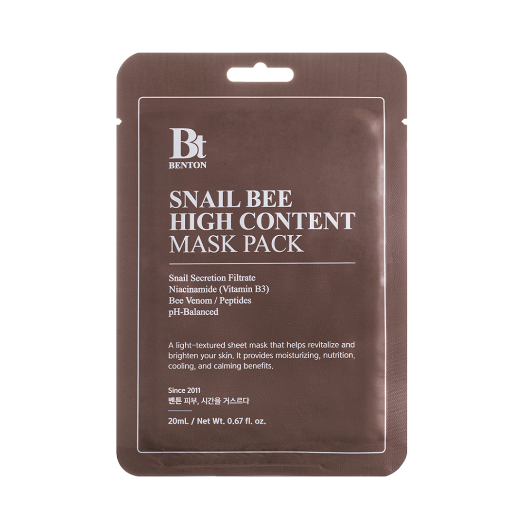 Benton - Snail Bee High Content Sheet Mask