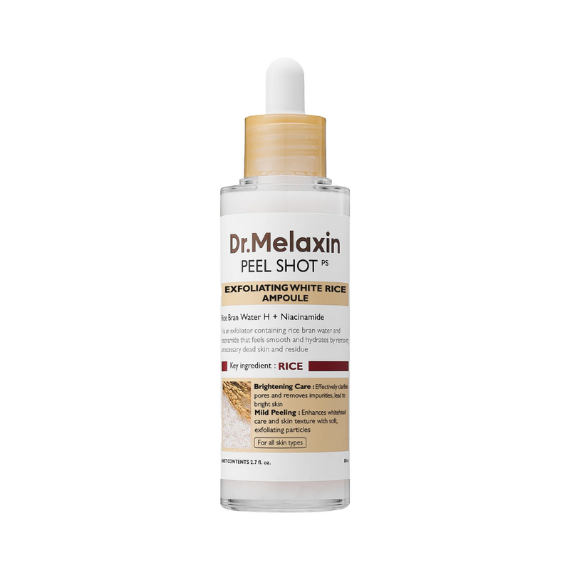 Dr.Melaxin - Peel Shot Exfoliating White Rice Ampoule