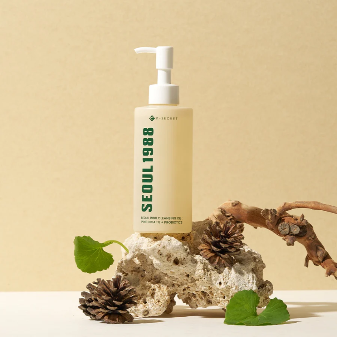 KSECRET - SEOUL 1988 Cleansing Oil: Pine Cica 1% + Probiotics