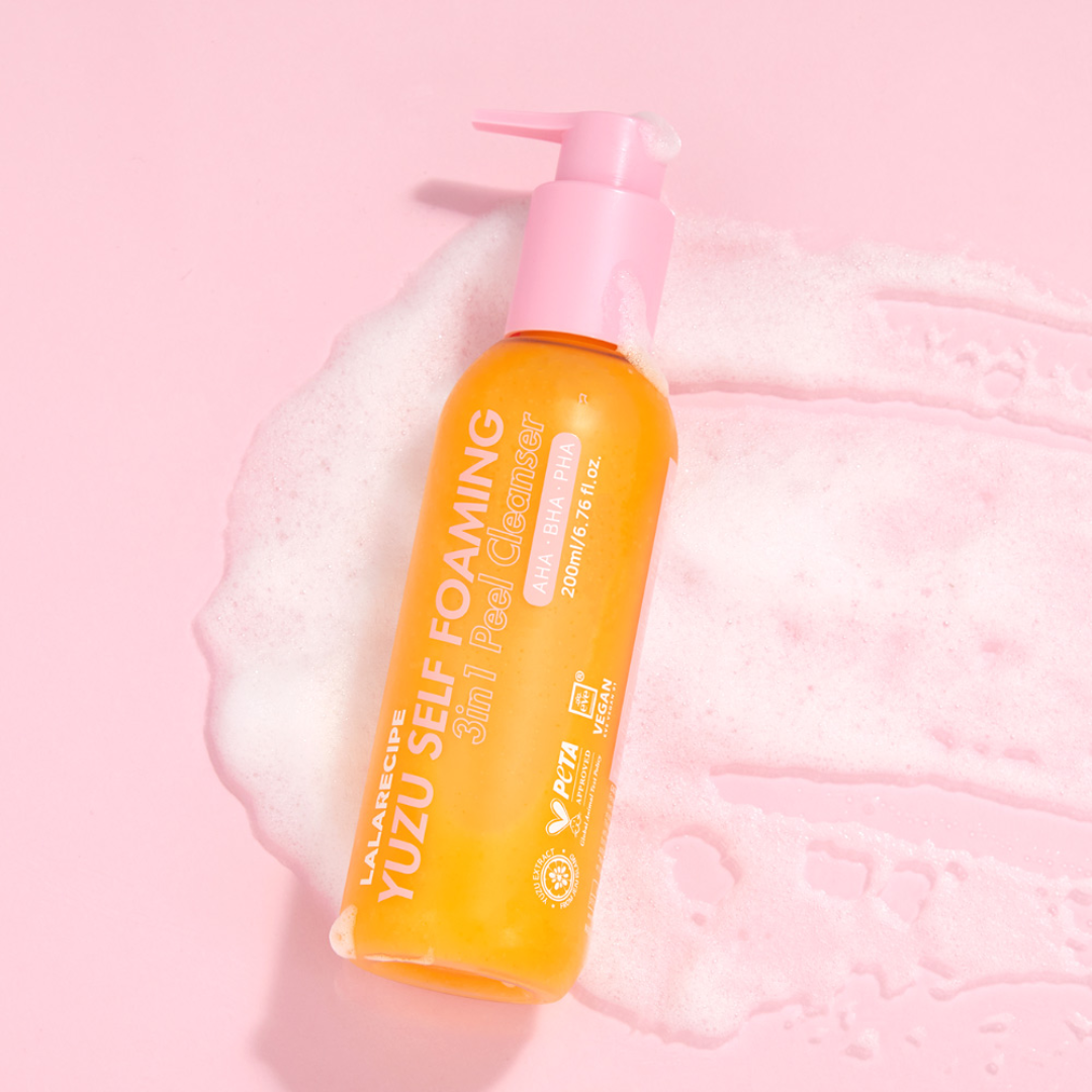 Lala Recipe - YUZU Self Foaming 3in1 Cleanser