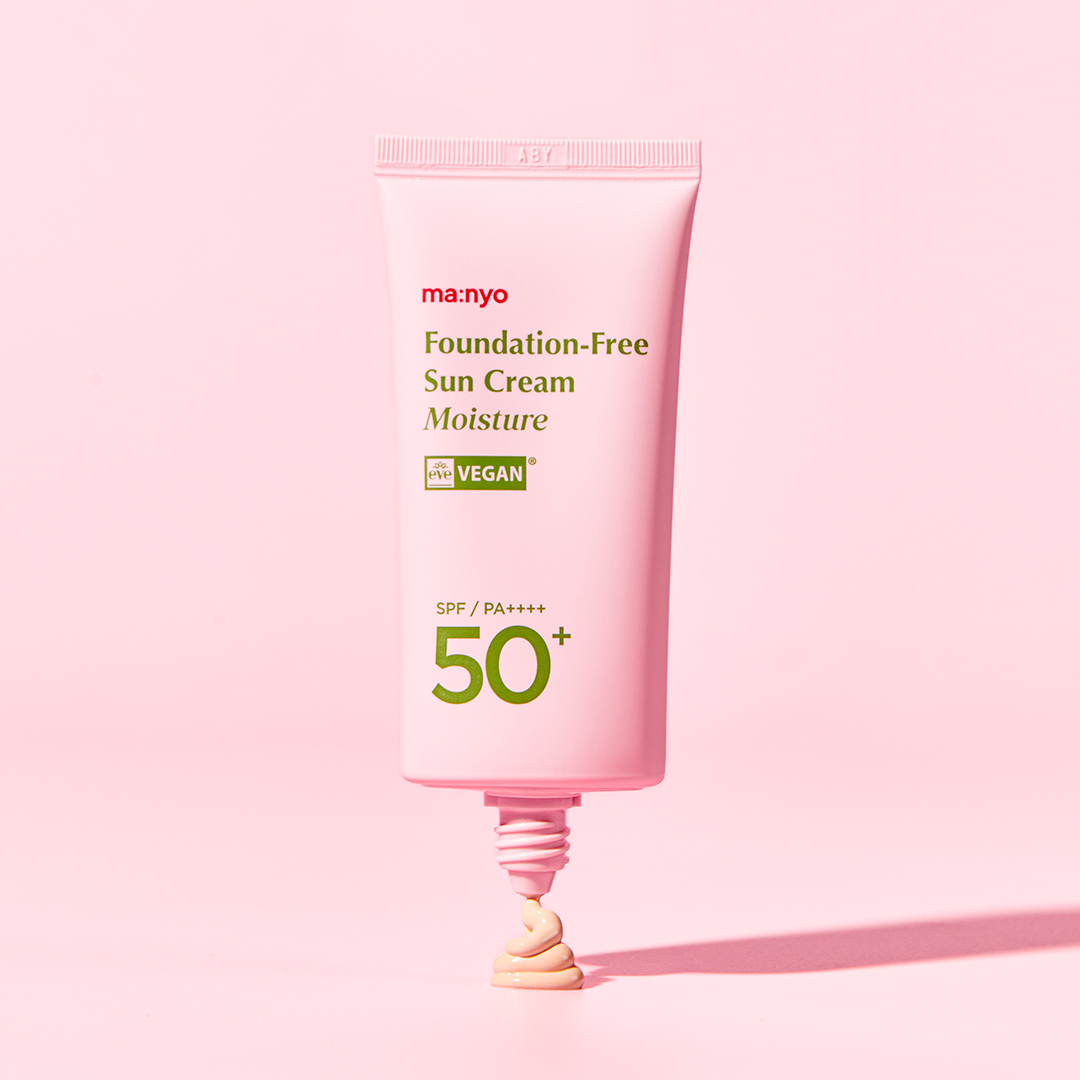 Manyo - Foundation-Free Sun Cream Moisture SPF50+ PA++++