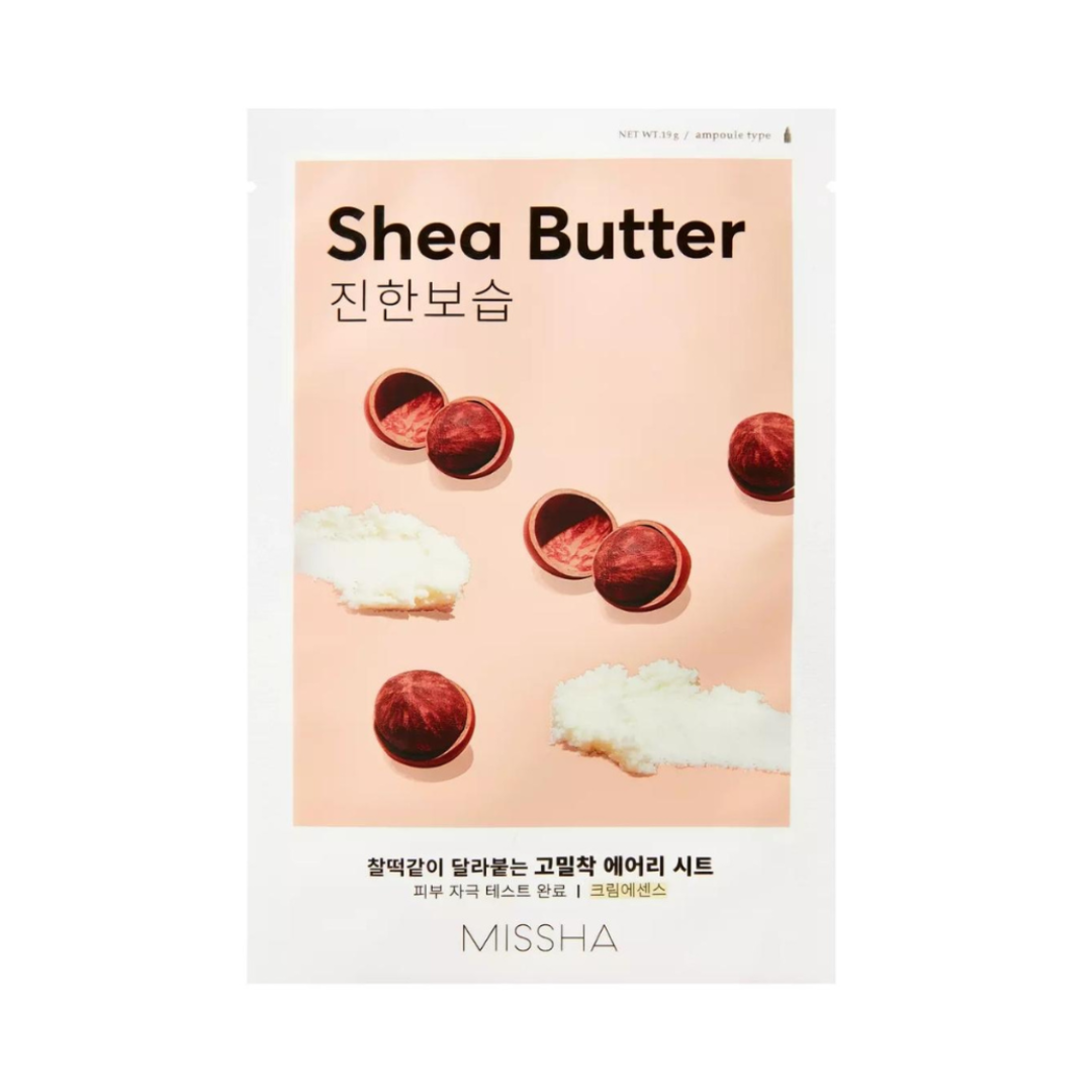 Missha - Airy Fit Sheet Mask - Shea Butter