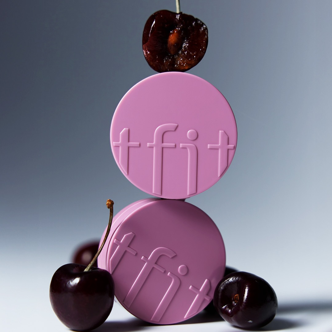 Tfit - Fluffy Velvet Cushion Blush (#Charming Berry)