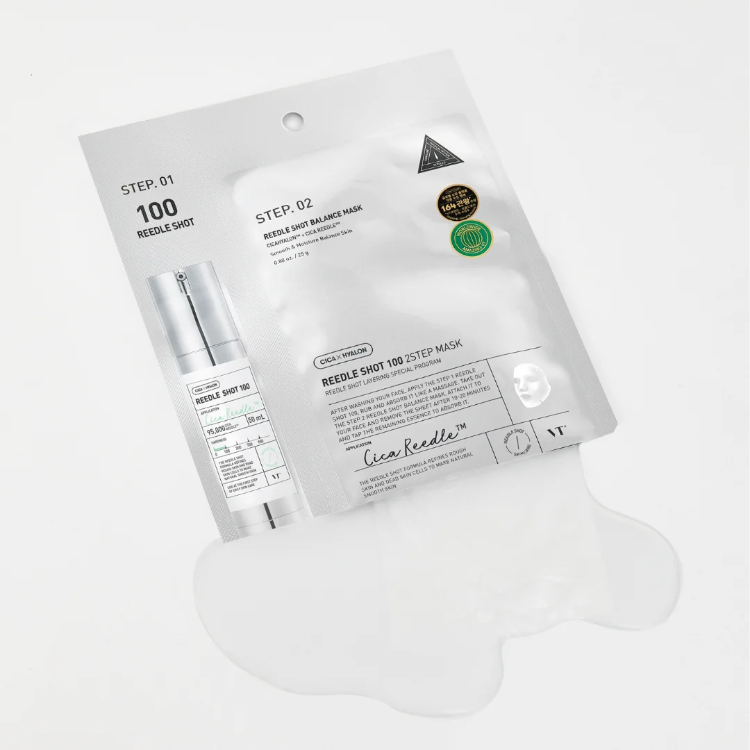 VT Cosmetics - Reedle Shot 100 2-Step Mask