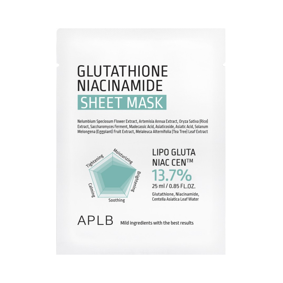 APLB - Glutathione Niacinamide Sheet Mask