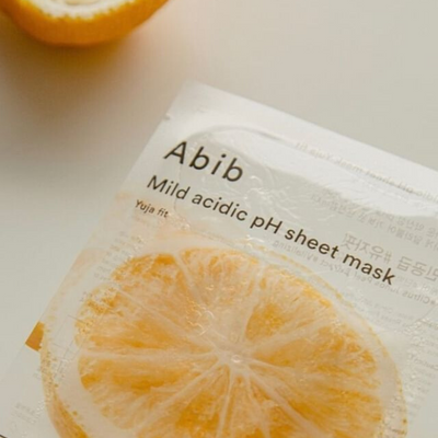 Abib - Mild Acidic pH Sheet Mask Yuja Fit