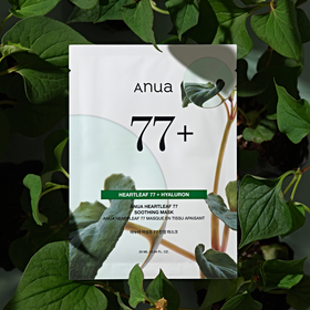 Anua - Heartleaf 77% Soothing Sheet Mask