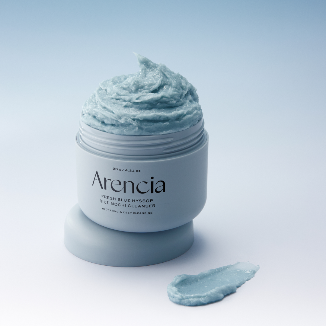 Arencia - Fresh Blue Hyssop Rice Mochi Cleanser