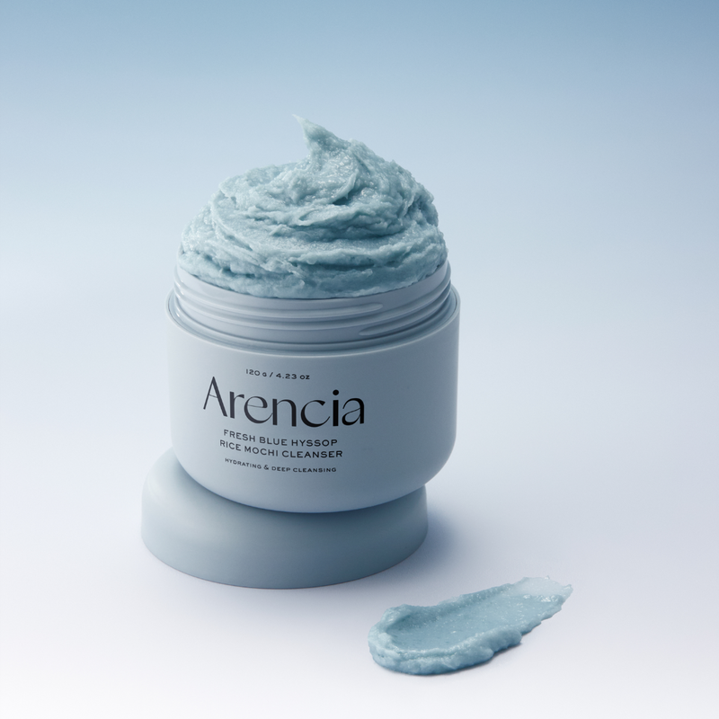 Arencia - Fresh Blue Hyssop Rice Mochi Cleanser
