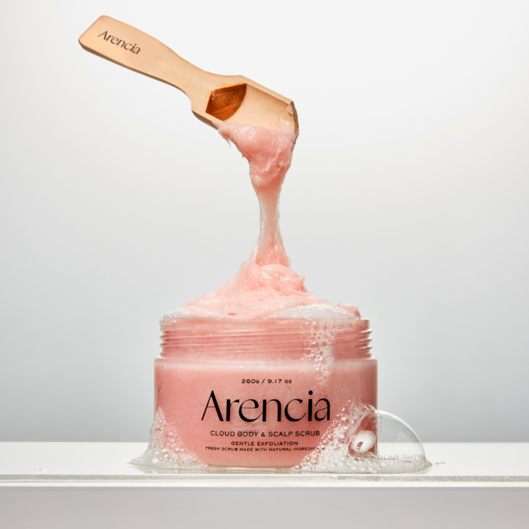 Arencia - Fresh Cloud Body & Scalp Scrub Lavender & Pear