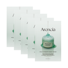 Arencia - Holy Hyssop Sheet Mask (5 pcs.)