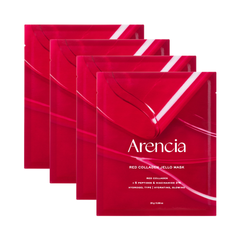 Arencia - Red Collagen Jello Mask  (4 pcs.)