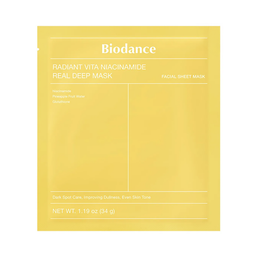 Biodance - Radiant Vita Niacinamide Real Deep Mask