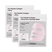 Cosrx - The Peptide Collagen Lifting Glow Hydrogel Mask (3 pcs.)