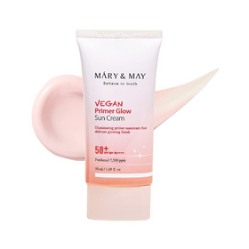 Mary&May - Vegan Primer Glow Sun Cream SPF50+ PA++++