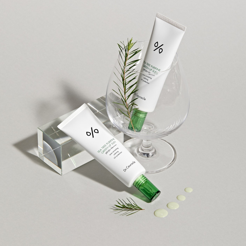 Dr. Ceuracle - Tea Tree Purifine Green Up Sun SPF50 PA++++