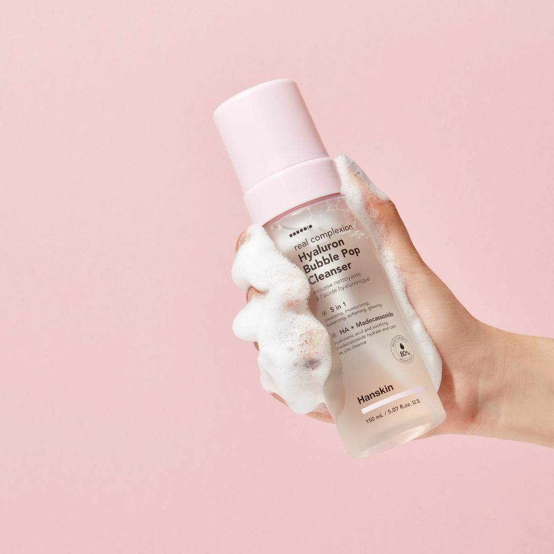 Hanskin - Real Complexion Hyalurion Bubble Pop Cleanser