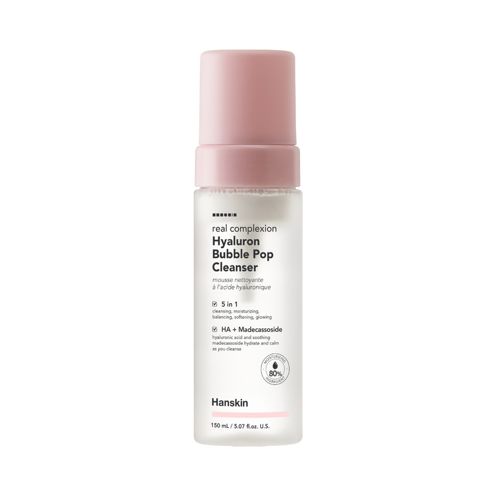 Hanskin - Real Complexion Hyalurion Bubble Pop Cleanser