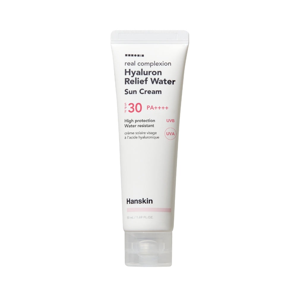 Hanskin - Real Complexion Hyaluron Relief Water Sun Cream SPF30+ PA++++