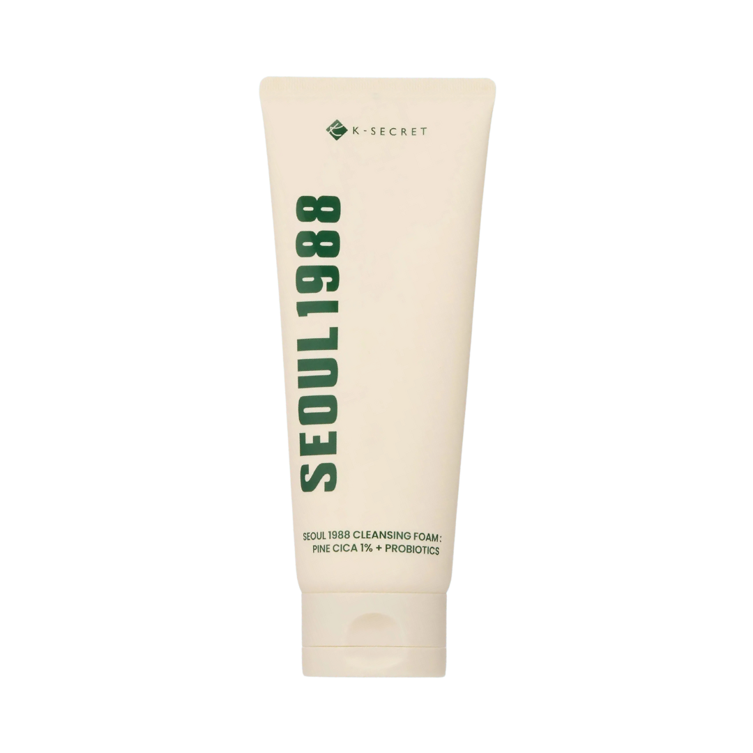 KSECRET - SEOUL 1988 Cleansing Foam: Pine Cica 1% + Probiotics
