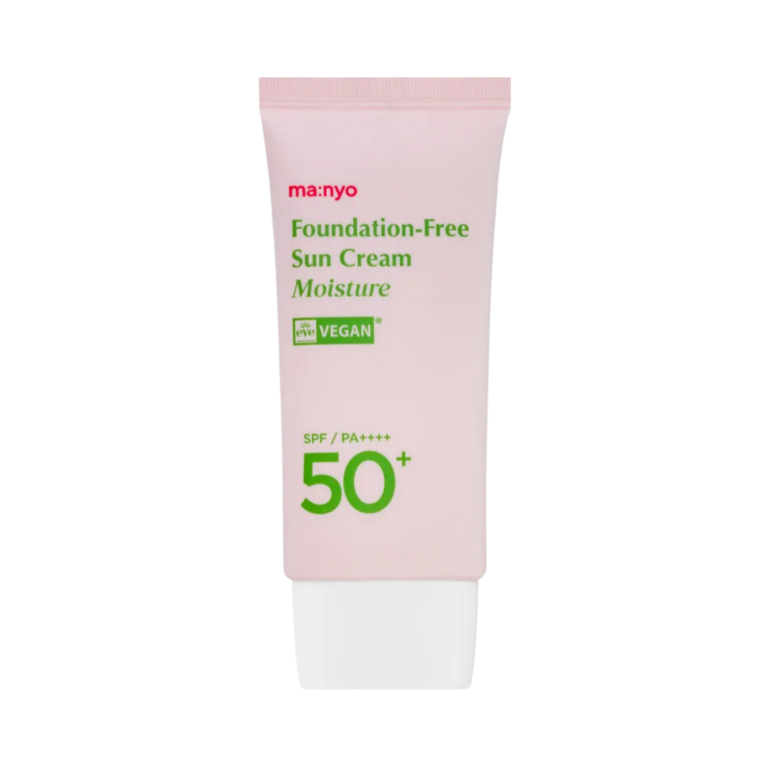 Manyo - Foundation-Free Sun Cream Moisture SPF50+ PA++++