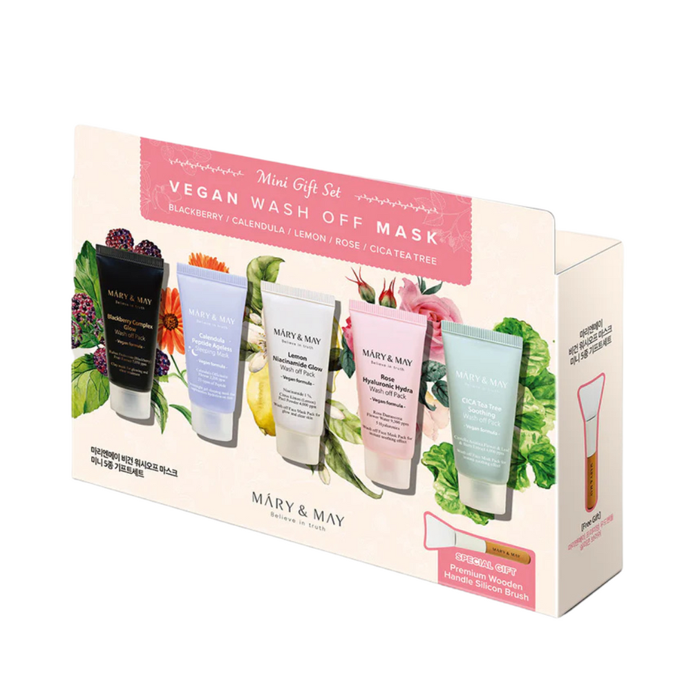 Mary&May - Mini Gift Set Vegan Wash Off Mask