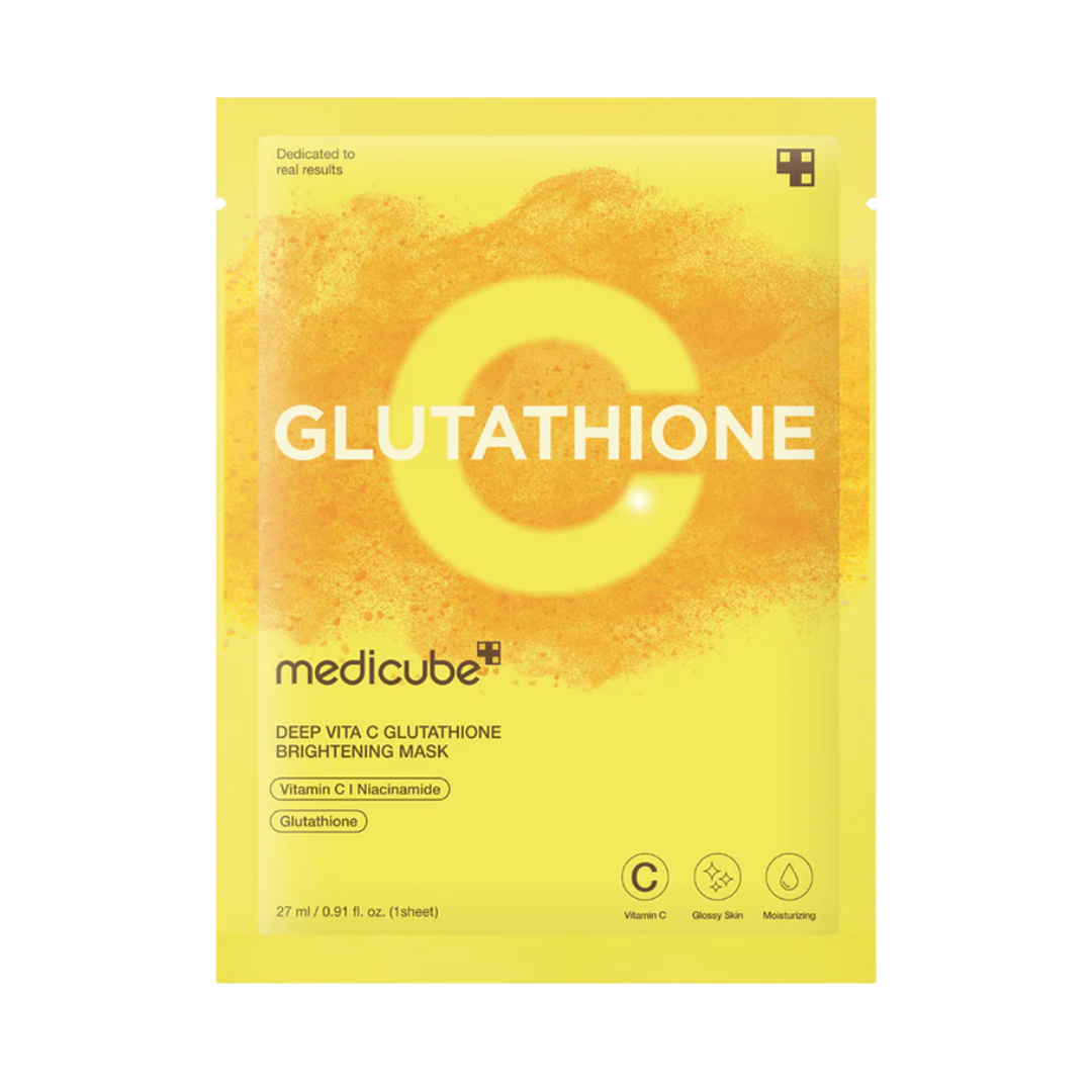 Medicube - Deep Vita C Glutathione Brightening Mask