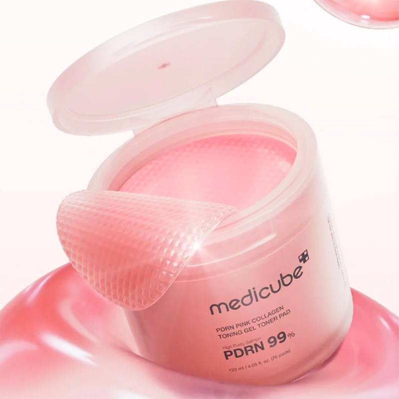 Medicube - PDRN Pink Collagen Toning Gel Toner Pad (70pcs.)