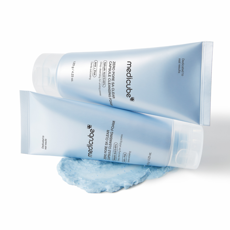 Medicube - Zero Pore SA Clear Capsule Cleansing Foam (120g.)
