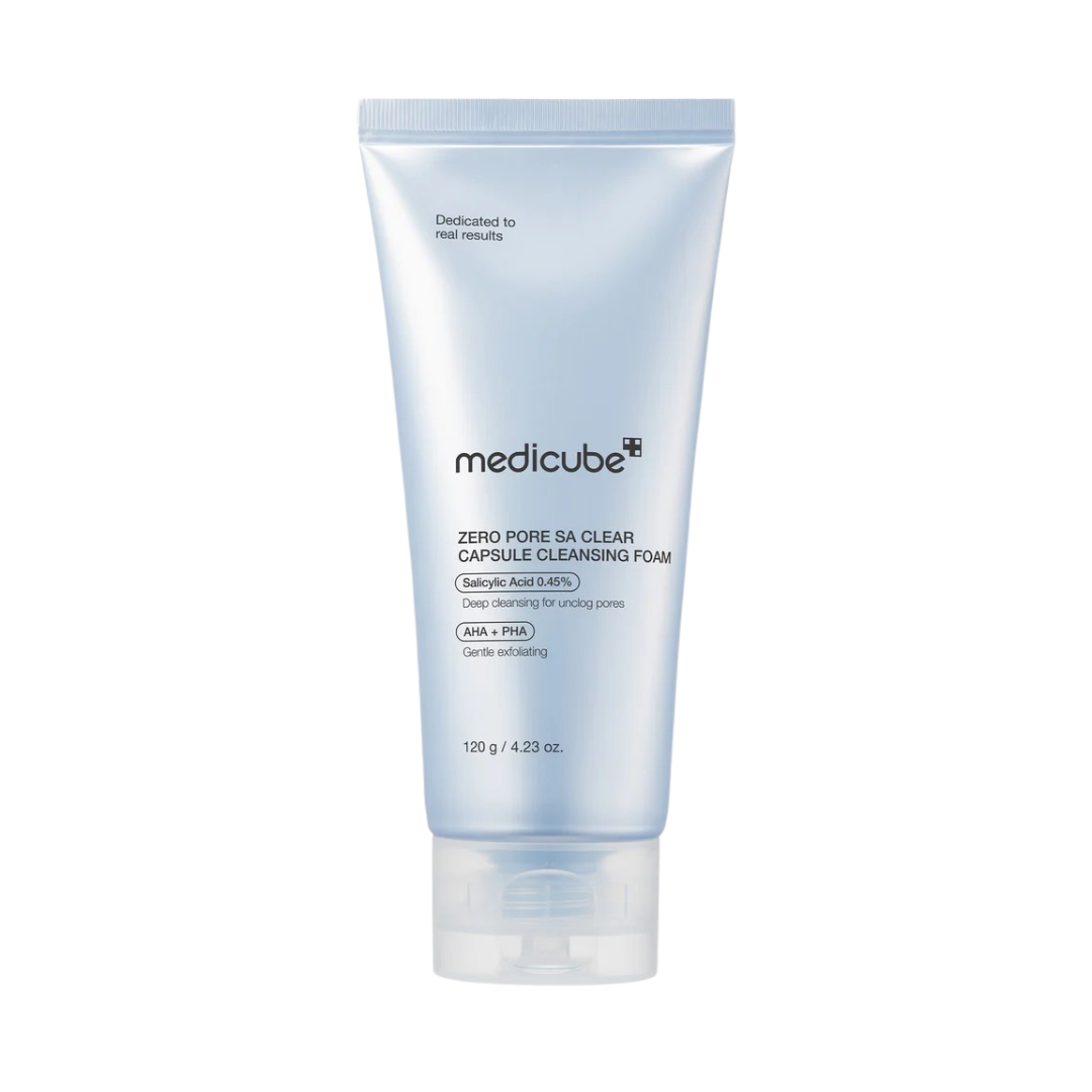 Medicube - Zero Pore SA Clear Capsule Cleansing Foam (120g.)