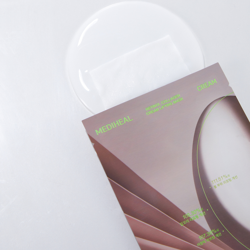 Mediheal - Retinol Collagen Cream Lifting Mask (10pcs.)