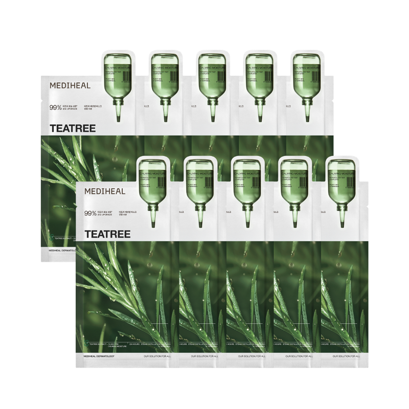 Mediheal - Teatree Essential Mask Calming Moisture (10pcs.)