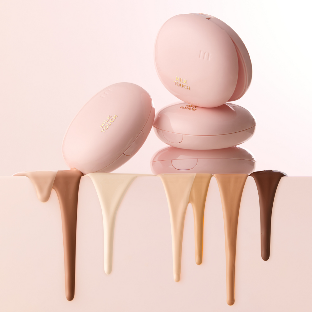 Milk Touch - All-Day Skin Fit Milky Glow Cushion (#23W Vanilla Beige)
