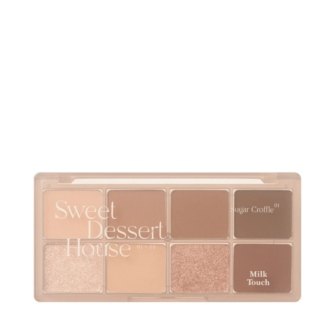 Milk Touch - Be My Sweet Dessert House Palette (#01 Sugar Croffle)