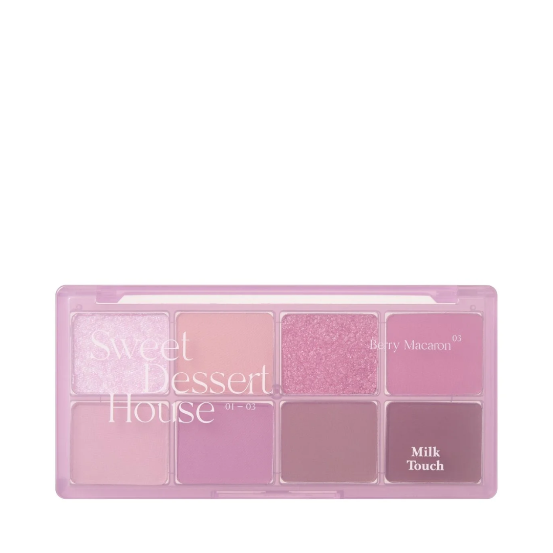 Milk Touch - Be My Sweet Dessert House Palette (#03 Berry Macaron)