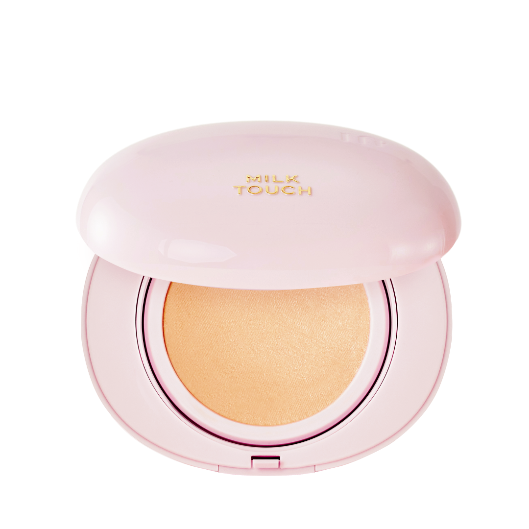 Milk Touch - All-day Skin Fit Milky Glow Cushion (#01 Rosy Ivory)