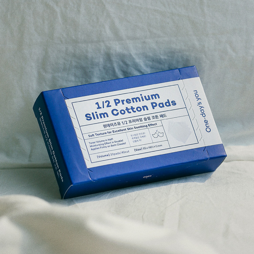 One-day's you - 1/2 Premium Slim Cotton Pads