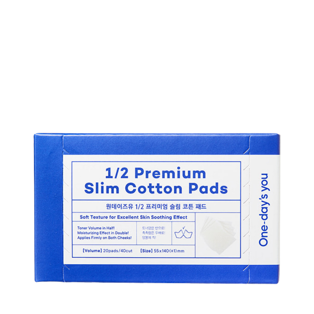 One-day's you - 1/2 Premium Slim Cotton Pads