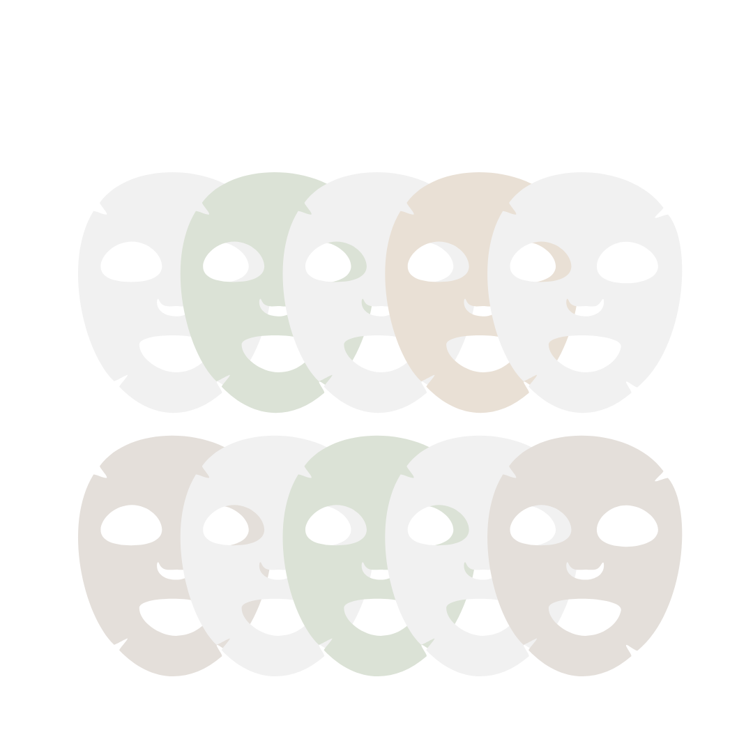 Sheet-mask set (10 st.)