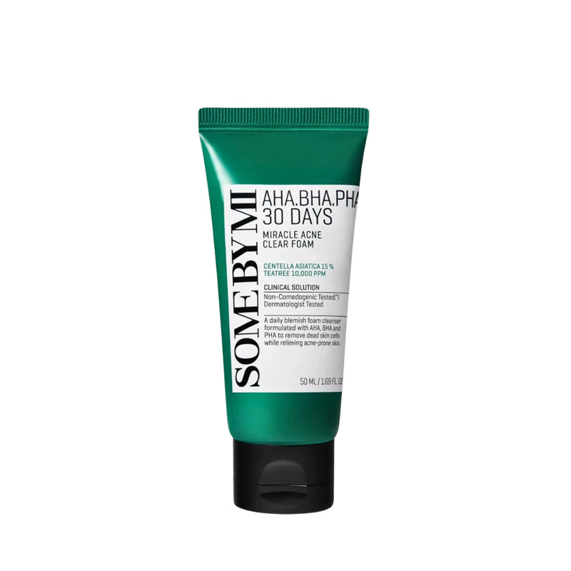 Some By Mi - AHA BHA PHA 30 Days Miracle Acne Clear Foam (50ml.)