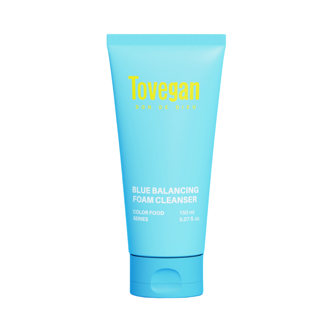 Tovegan - Color Food Series Blue Balancing Foam Cleanser
