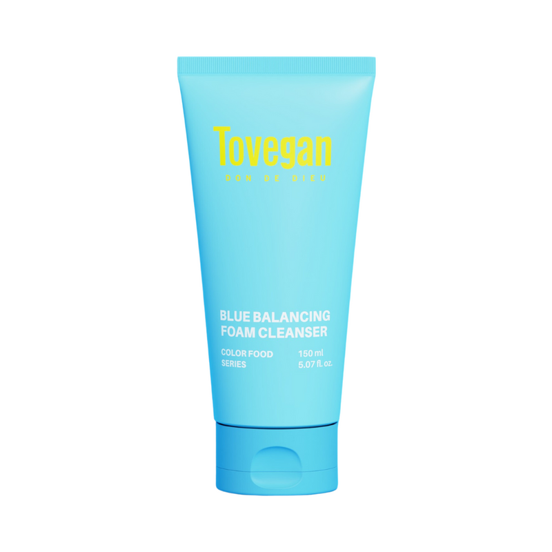 Tovegan - Color Food Series Blue Balancing Foam Cleanser