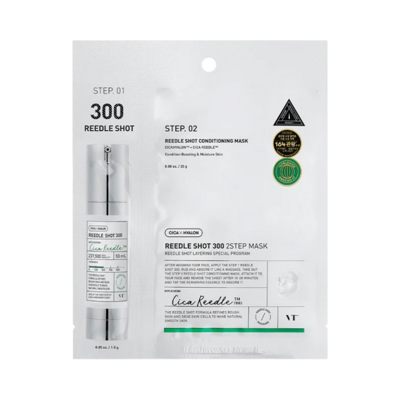 VT Cosmetics - Reedle Shot 300 2-STEP Mask