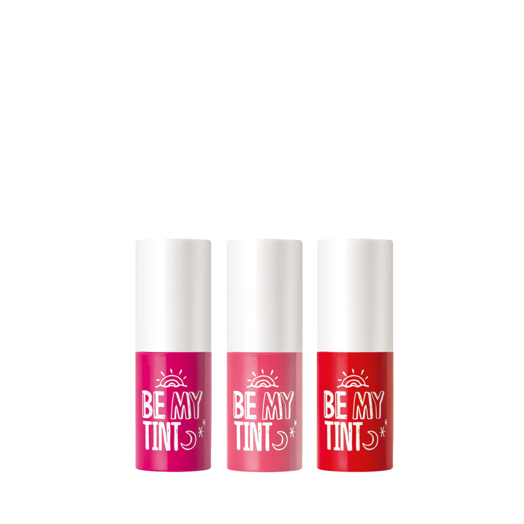 Yadah - Be My Tint Mini Set 3Ea 
(Wanna Be Pink, Peach Coral, Real Red)